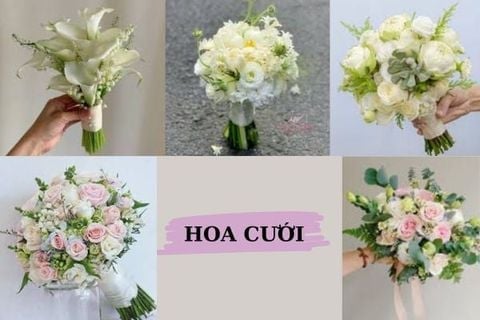 Gợi Ý Các Mẫu Hoa Cưới Đẹp, Sang Trọng Theo Xu Hướng Mới Nhất