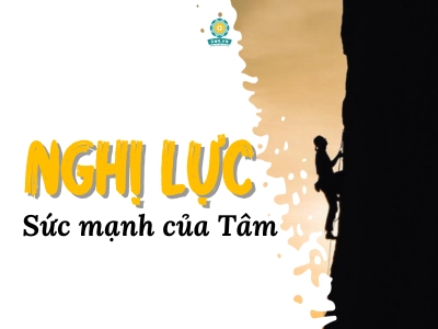 Nghị lực là sức mạnh trong Tâm. Khó khăn là thức ăn của Nghị lực