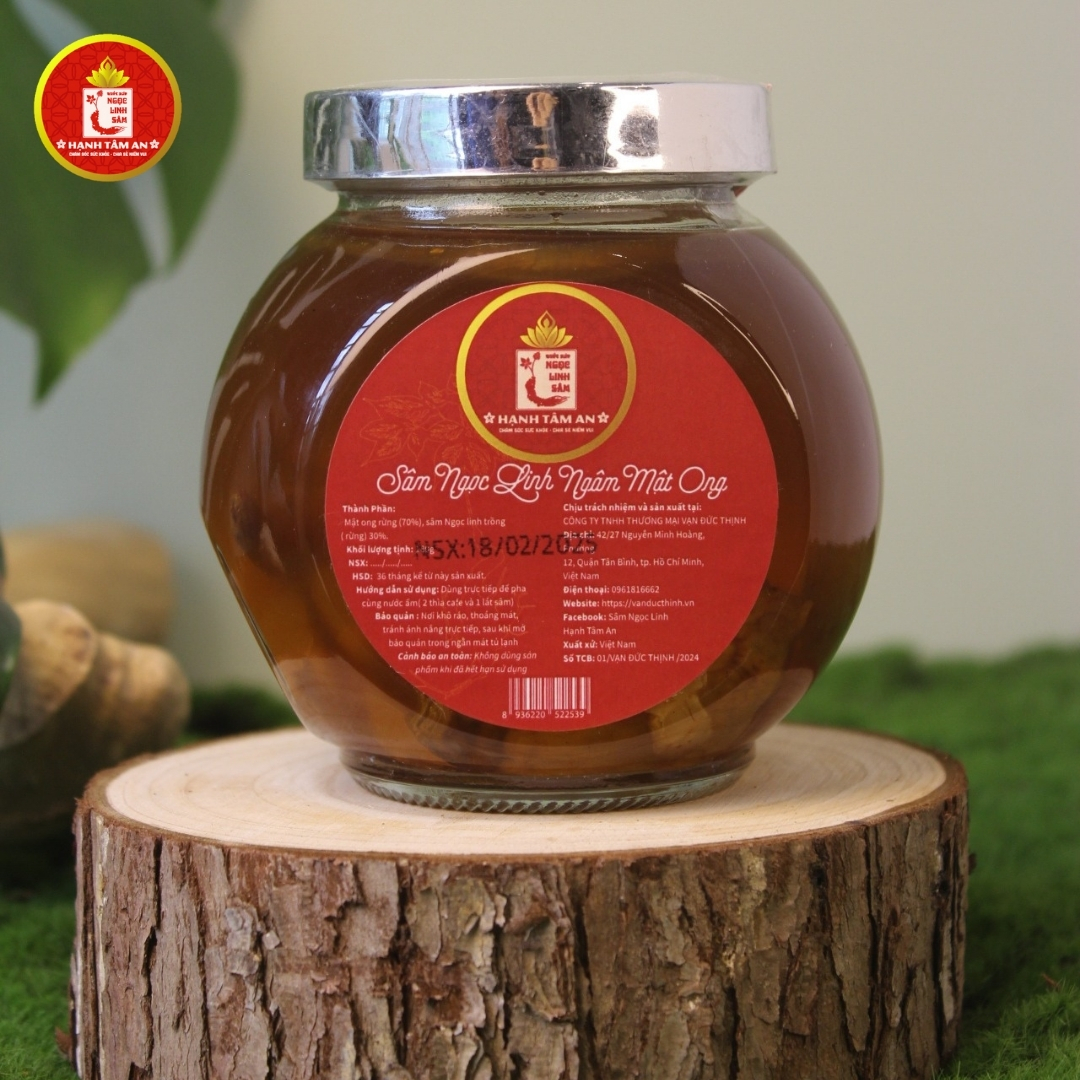 🍯 Sâm Ngọc Linh Ngâm Mật Ong – Giải Pháp Tăng Sức Đề Kháng Từ Tự Nhiên Của Hạnh Tâm An