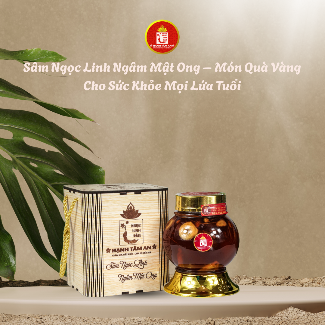 Sâm Ngọc Linh Ngâm Mật Ong – Món Quà Vàng Cho Sức Khỏe Mọi Lứa Tuổi