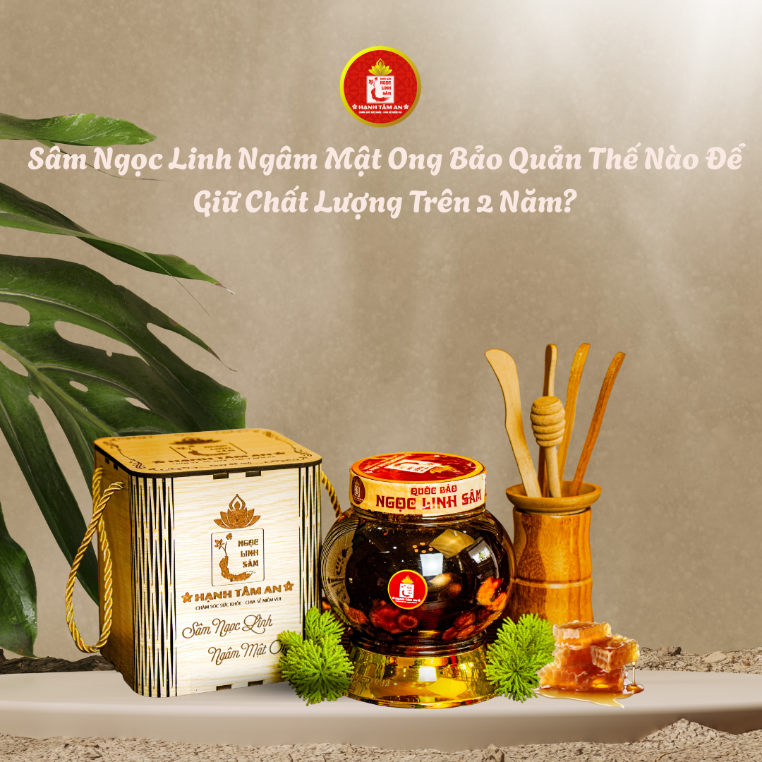 Sâm Ngọc Linh Ngâm Mật Ong Bảo Quản Thế Nào Để Giữ Chất Lượng Trên 2 Năm?
