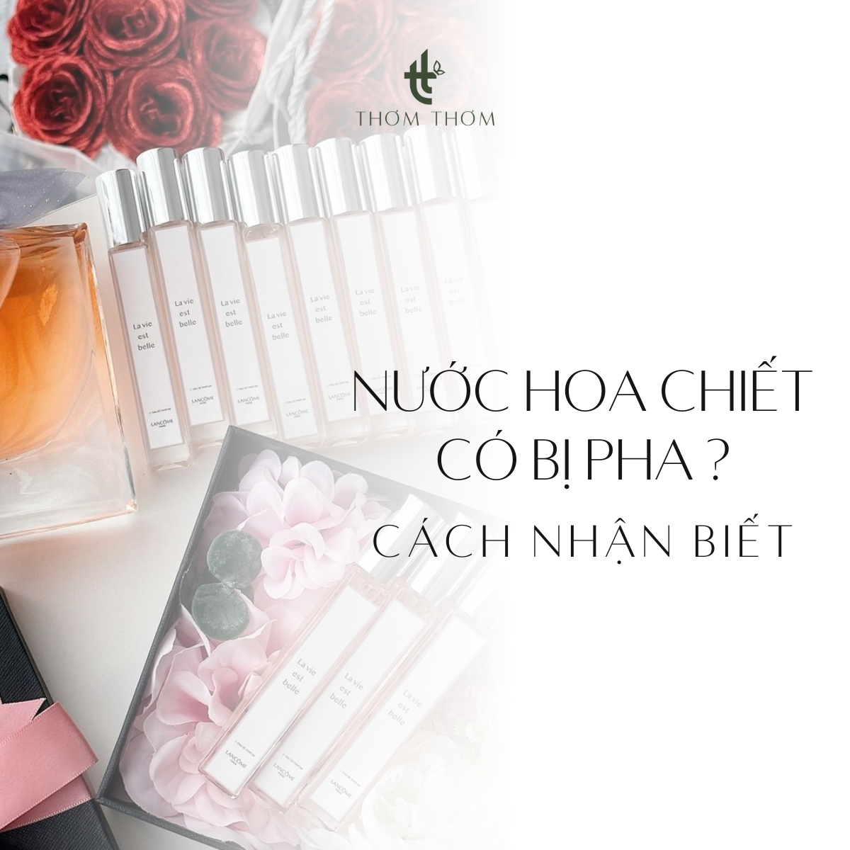 Nước hoa chiết có bị pha không? 3 Cách nhận biết chỉ trong 5 giây