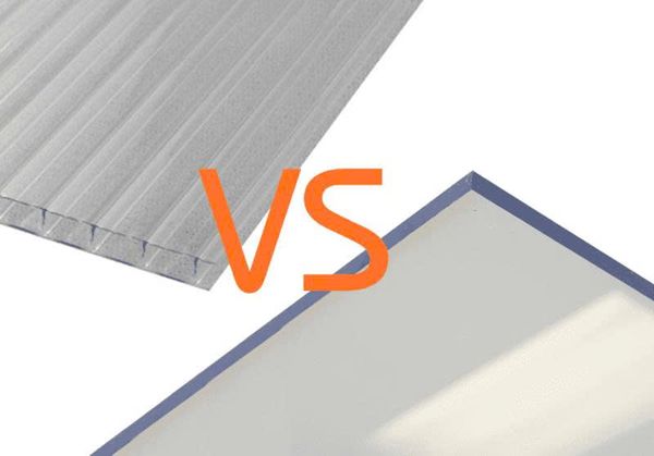 So sánh tấm polycarbonate đặc ruột và rỗng ruột