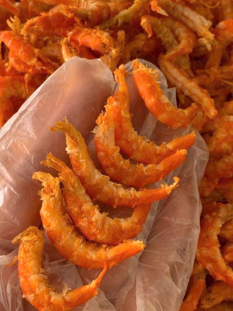 Khô tôm đất Cà Mau