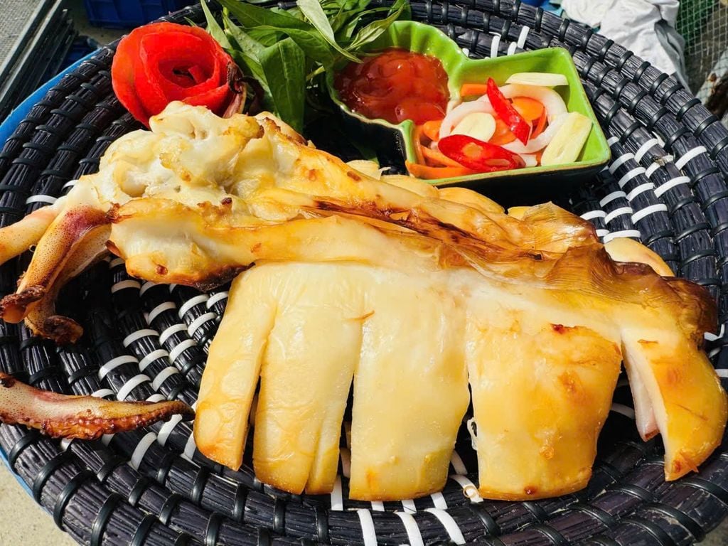 Mực lá 2 nắng vip