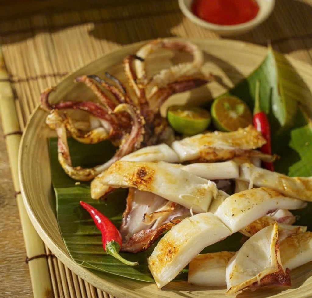 Mực lá 2 nắng vip