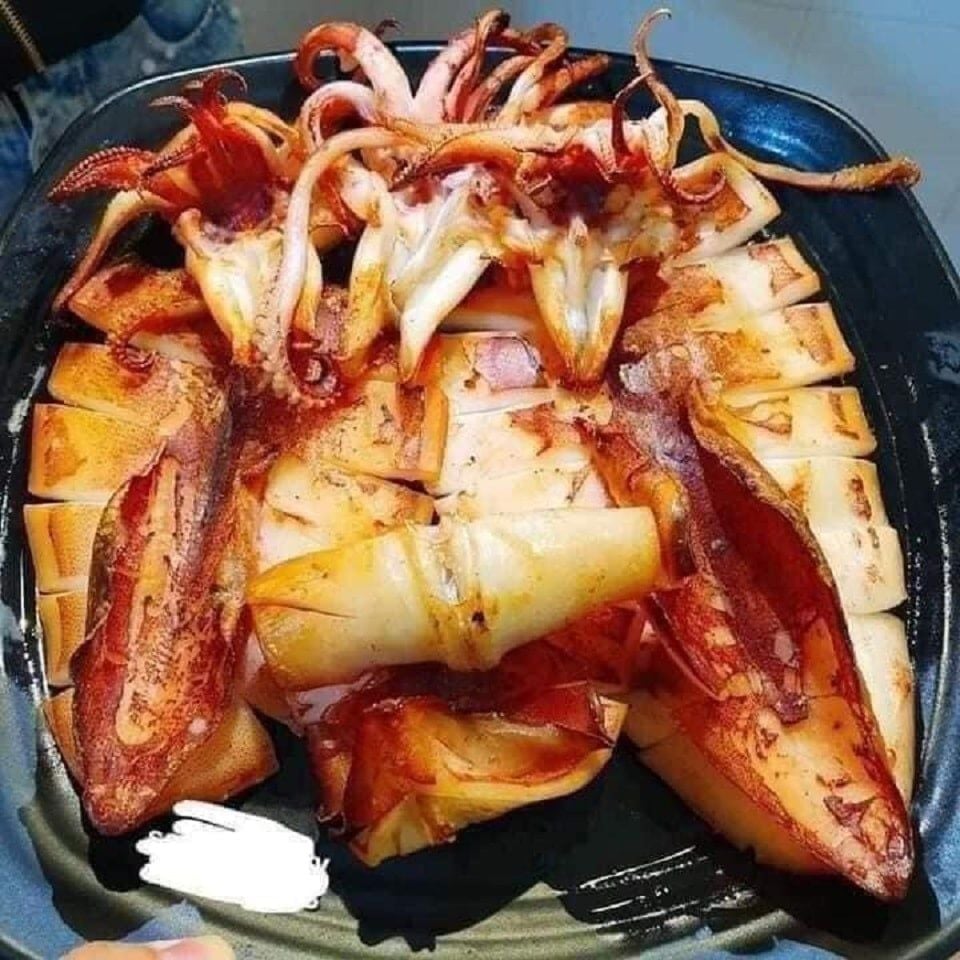 Mực ống dẻo 2 nắng vip