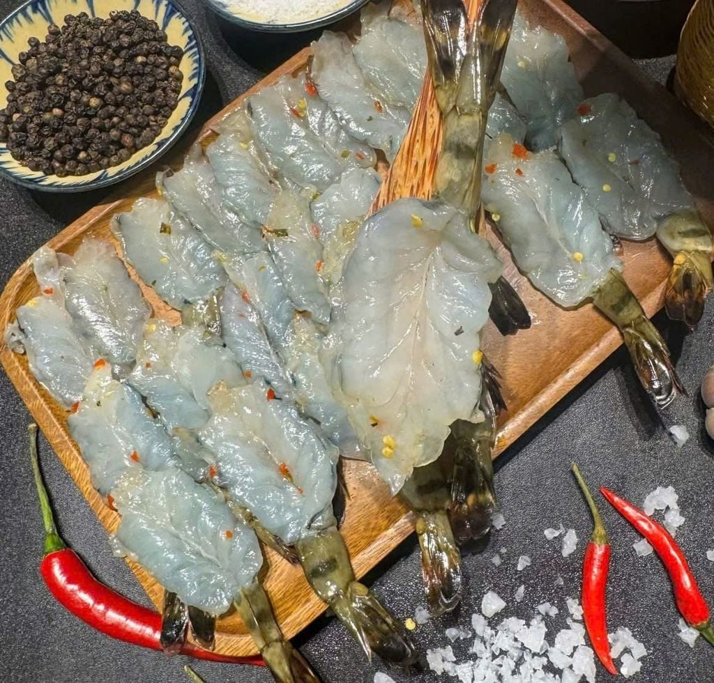 Tôm xẻ dẻo 2 nắng