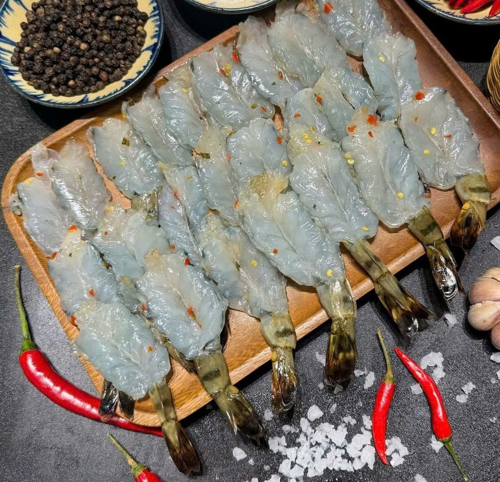 Tôm xẻ dẻo 2 nắng