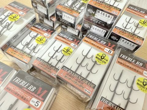 🆕 HÀNG MỚI VỀ – LƯỠI 3 TIÊU Gamakatsu Treble RB M (68-449)