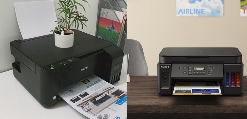 So sánh in phun và in laser: Nên chọn loại máy in nào?