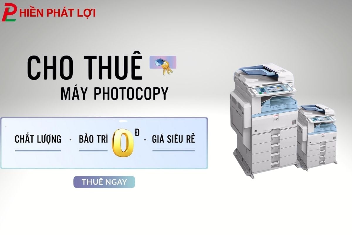 Dịch Vụ Cho Thuê Máy Photocopy Khu Vực Thủ Dầu Một