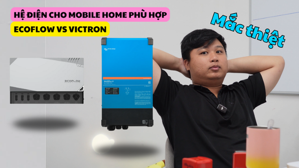 Ecoflow PowerKit 5Kva dung lượng 15wh cho Mobile home