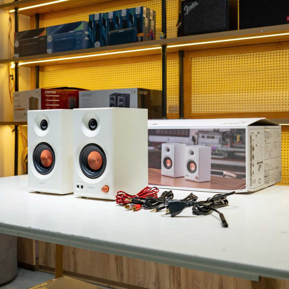 Loa vi tính Edifier MR3 giá rẻ – Công suất 24W, âm thanh Hi-Res khiến bạn bất ngờ