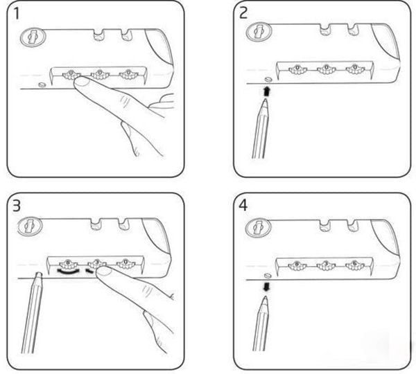 Cách đặt mật khẩu vali 3 số khóa TSA