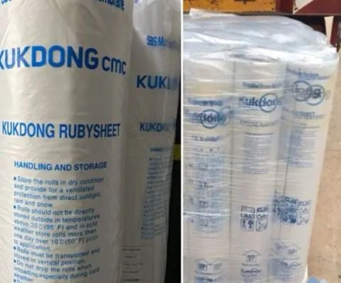Mái tôn không lo dột với màng chống thấm Kukdong