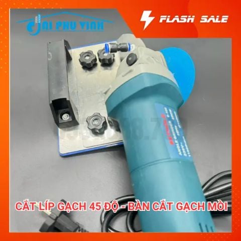 Bàn cắt mòi gạch 45 Độ - Gá líp cạnh gạch - LH 0931.543.789